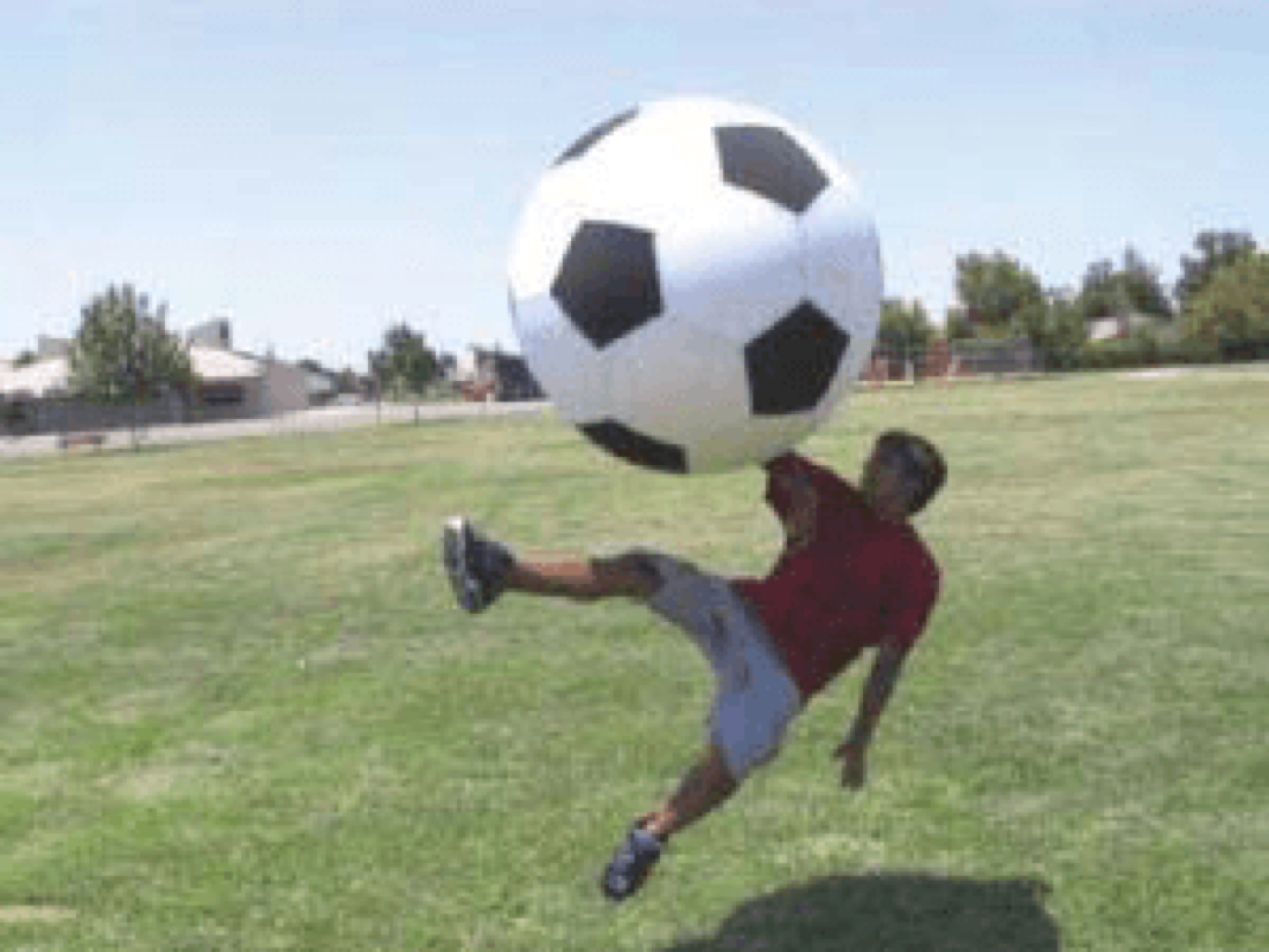 XXL Fussball 1m & 2m – Ansicht 3