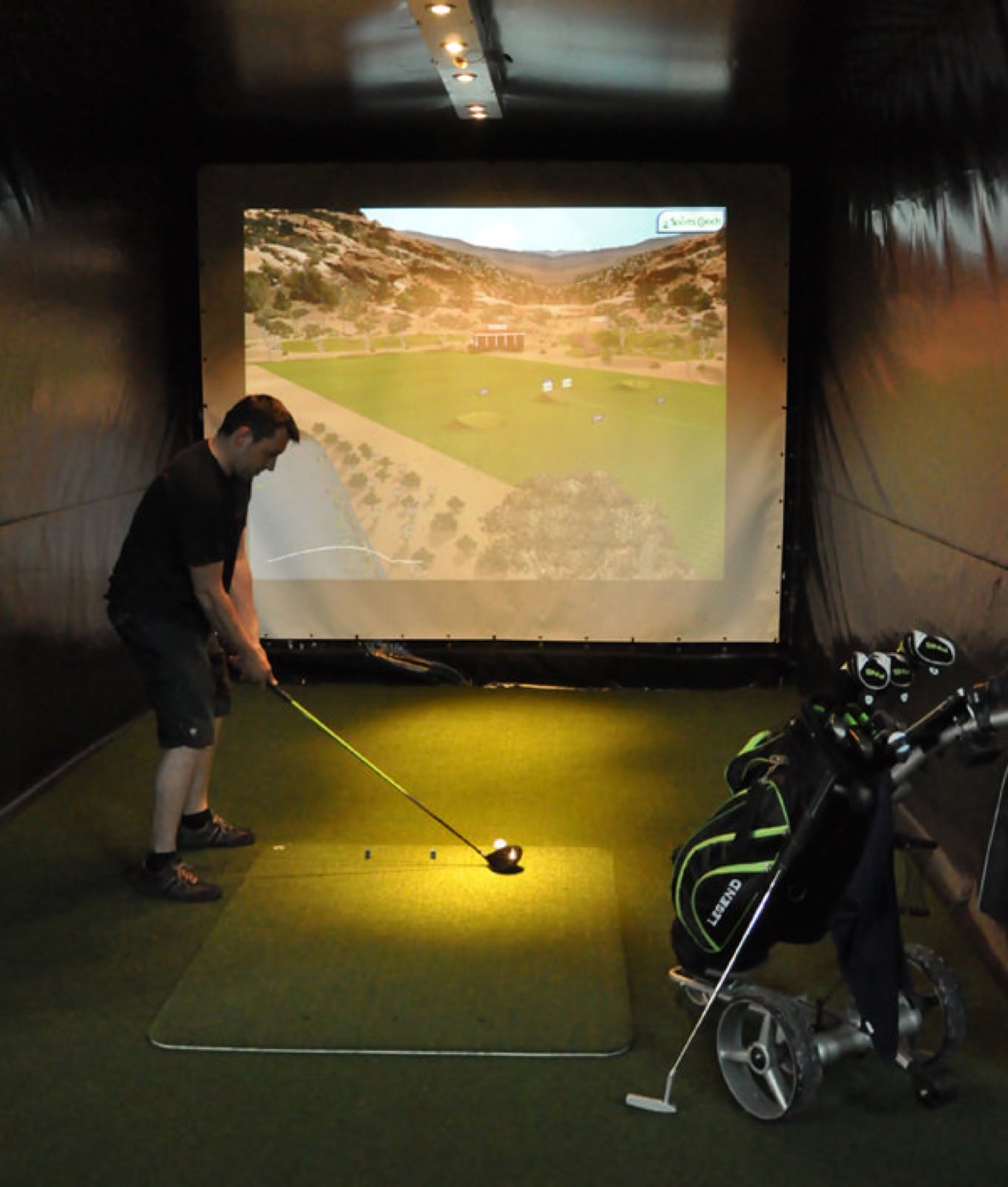 Simulateur de golf – vue 4