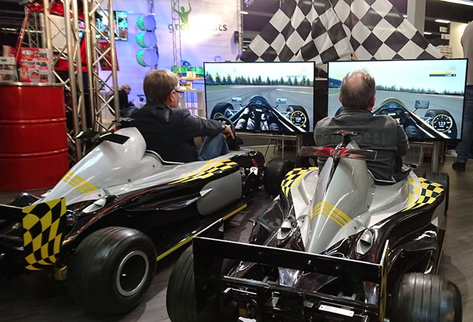 Formel Fun Simulator Doppel – Ansicht 2