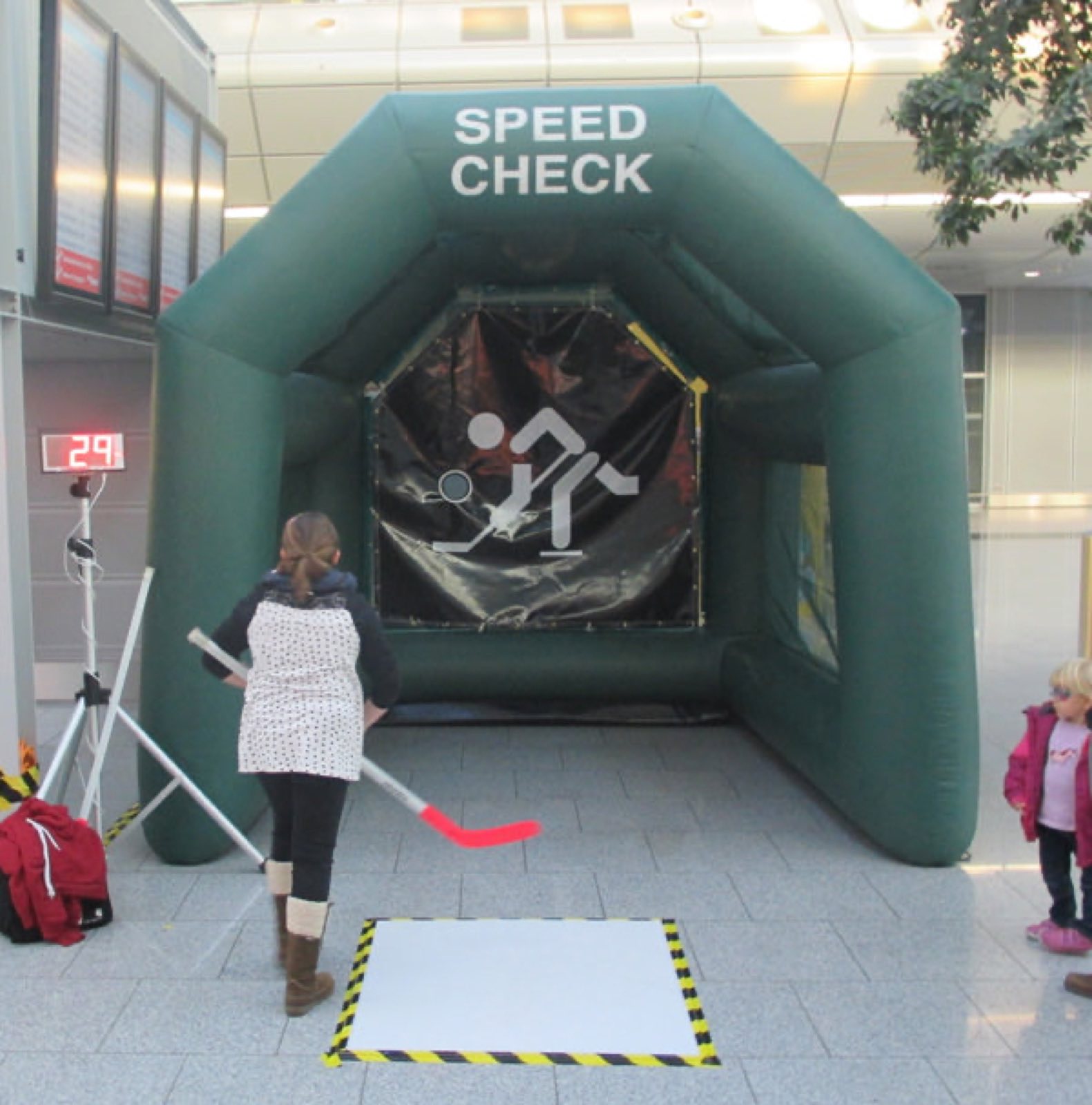 Speed Check Eishockey – Ansicht 2