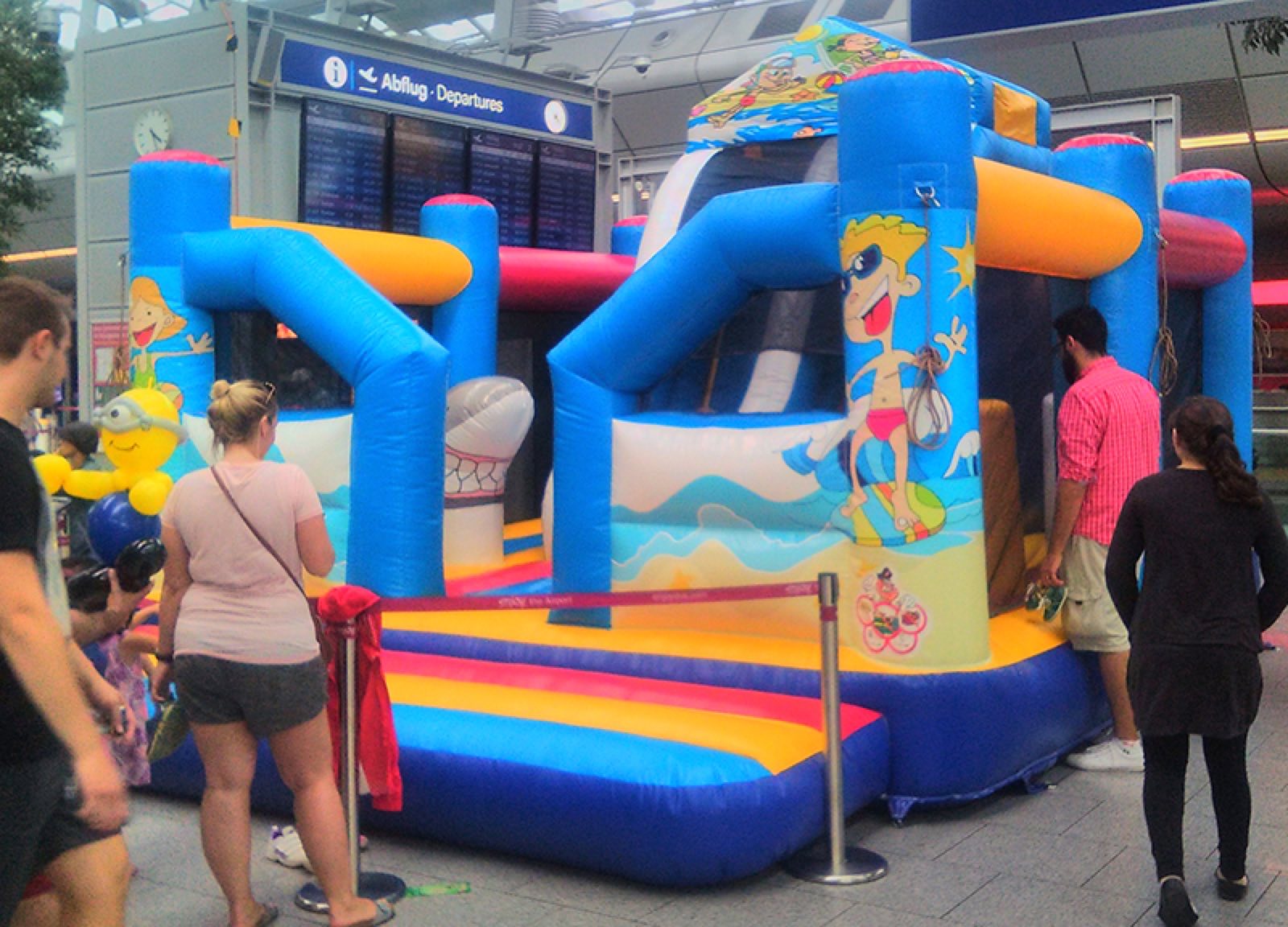 Hüpfburg Sommer – Ansicht 2