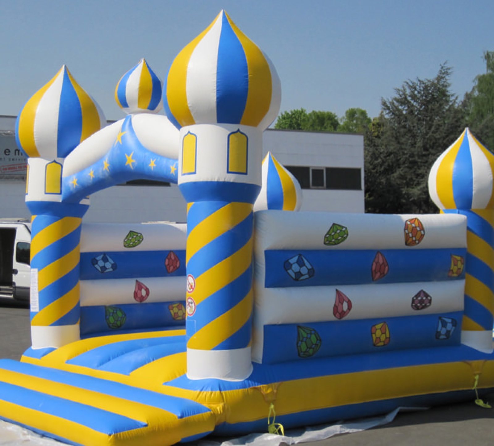 Hüpfburg Aladin – Ansicht 4