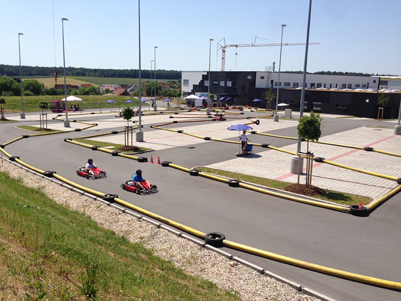 Kartrennbahn mobil – Ansicht 2