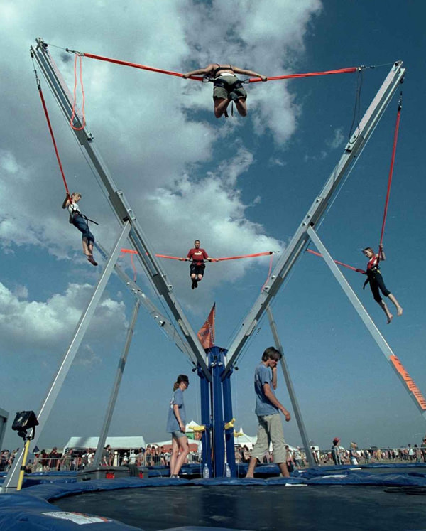 Quarter Jump Bungee Trampolin – Ansicht 6