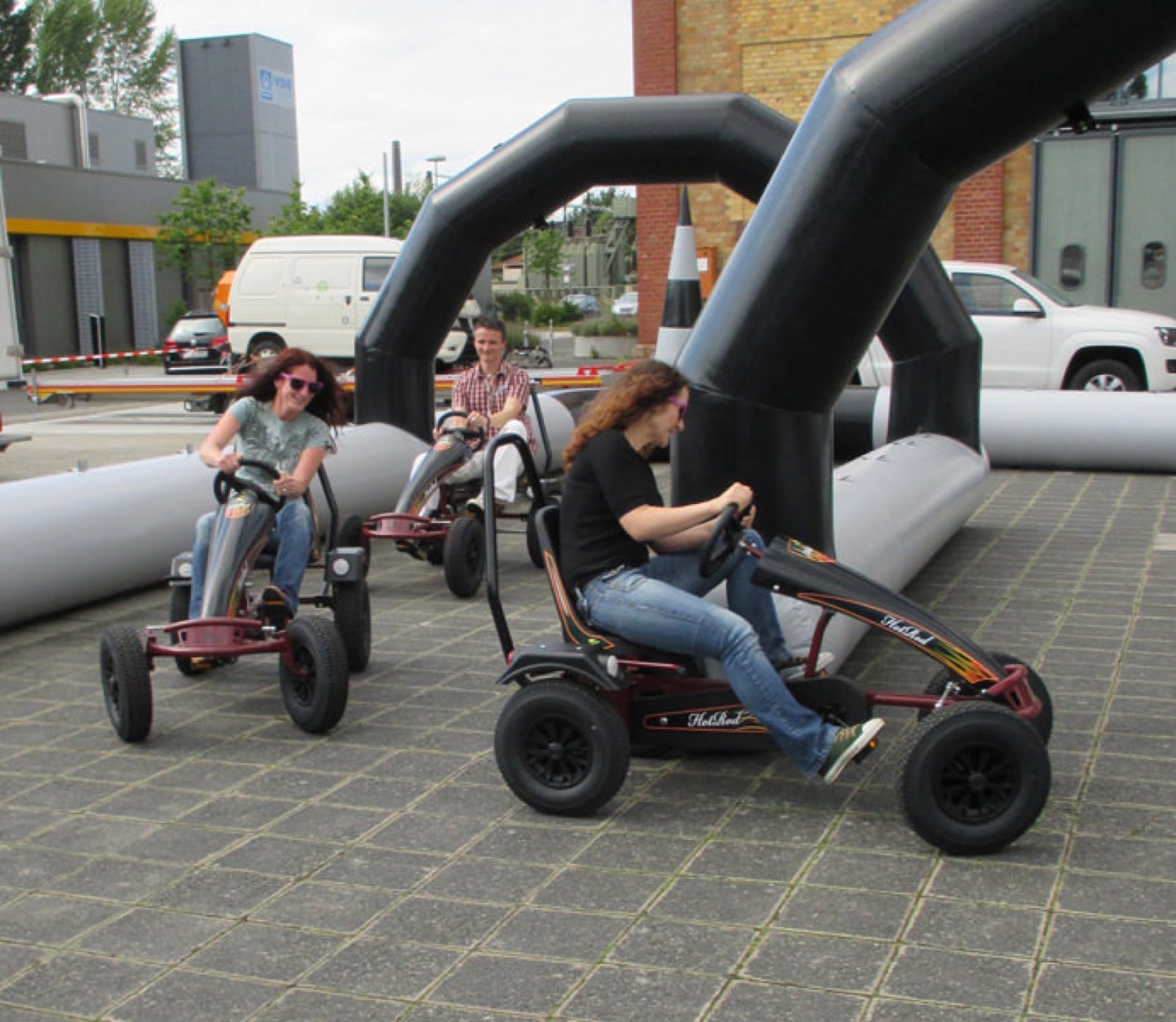 Tretkart Bahn