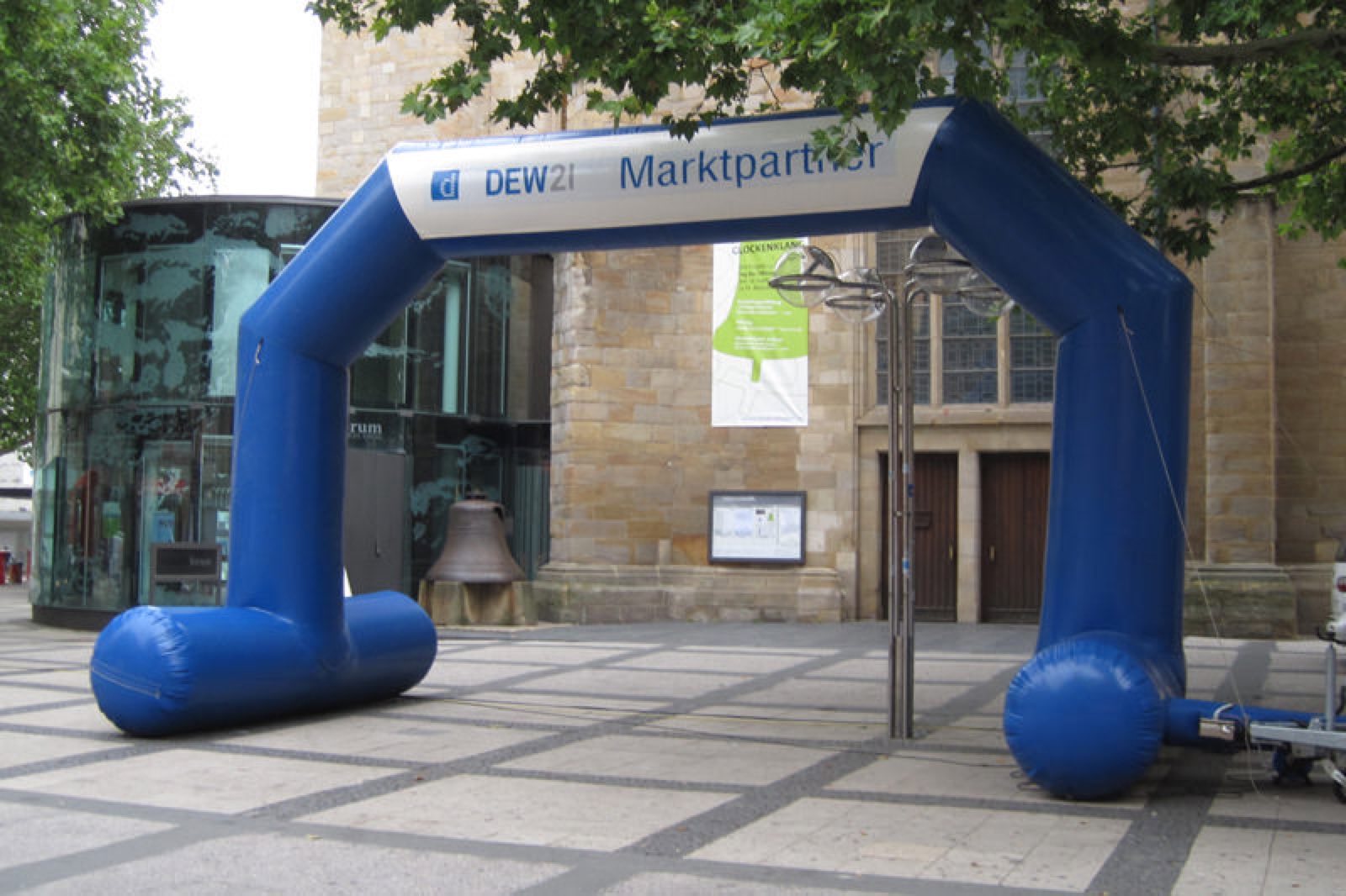 Torbogen gross (blau) – Ansicht 4