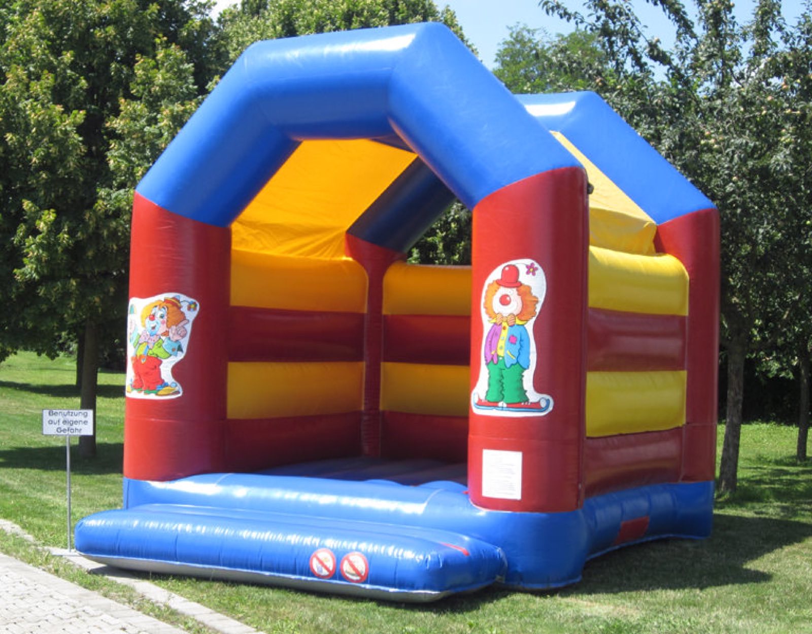 Hüpfburg Standard 4 x 5 m – Ansicht 2