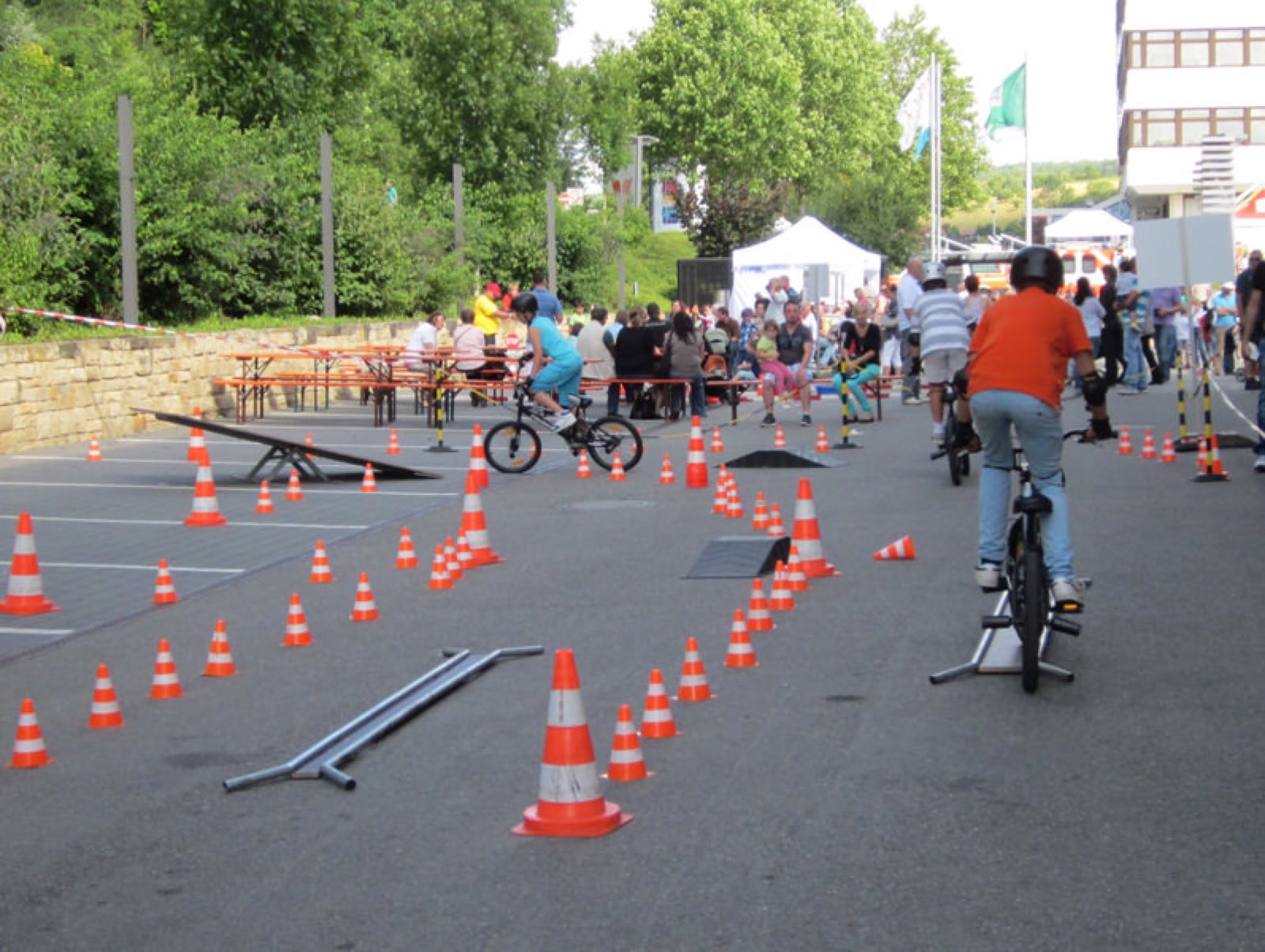 BMX Rad Parcours – Ansicht 2