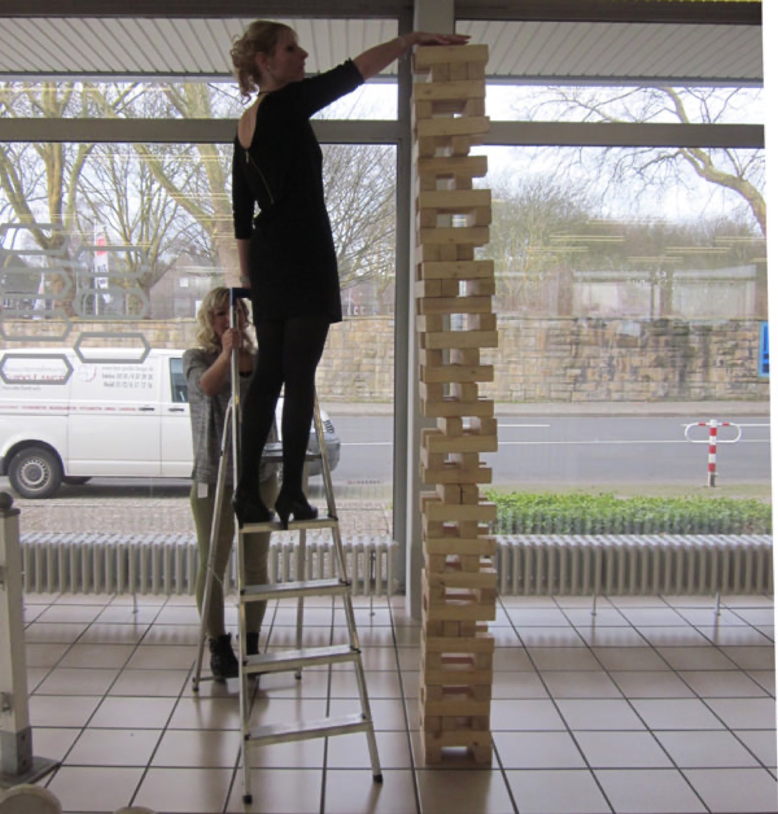 Giant Wobbly Tower – view 2