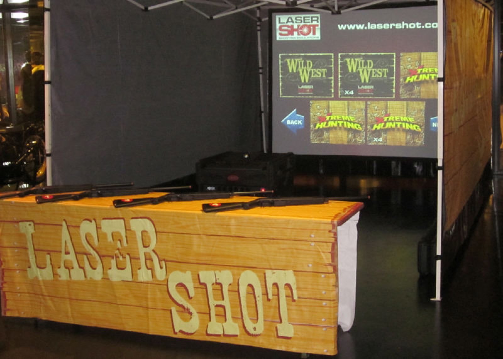 Laser Shot – vue 2
