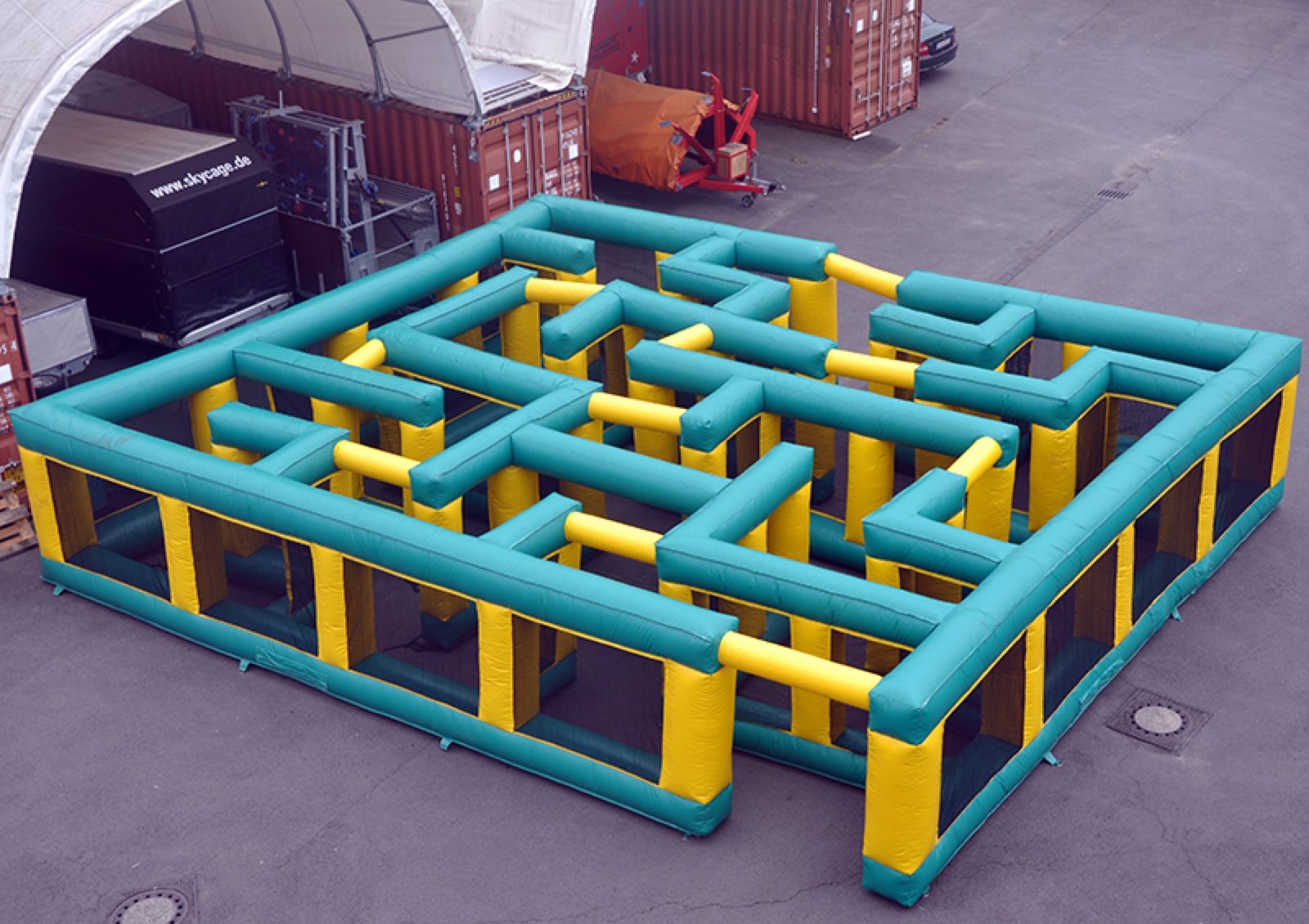 Aufblasbares Labyrinth – Ansicht 4