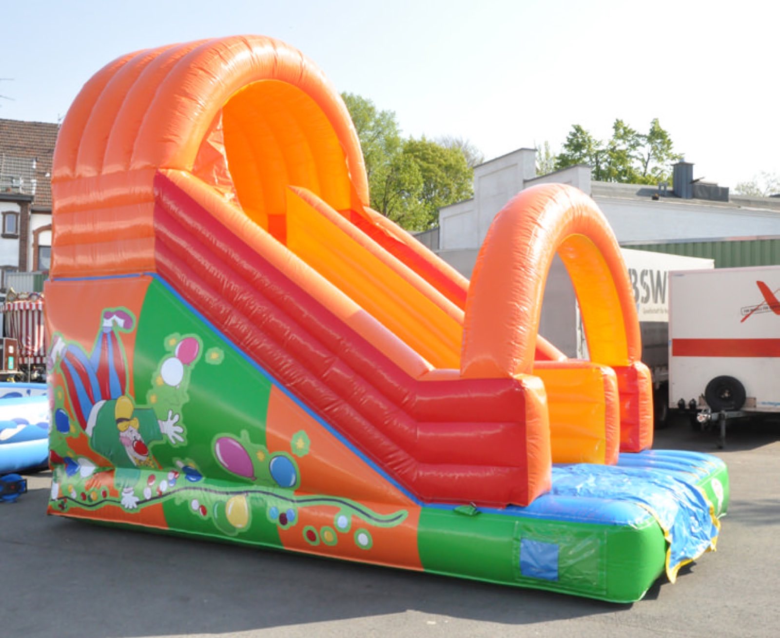 Clown Rutsche – Ansicht 2