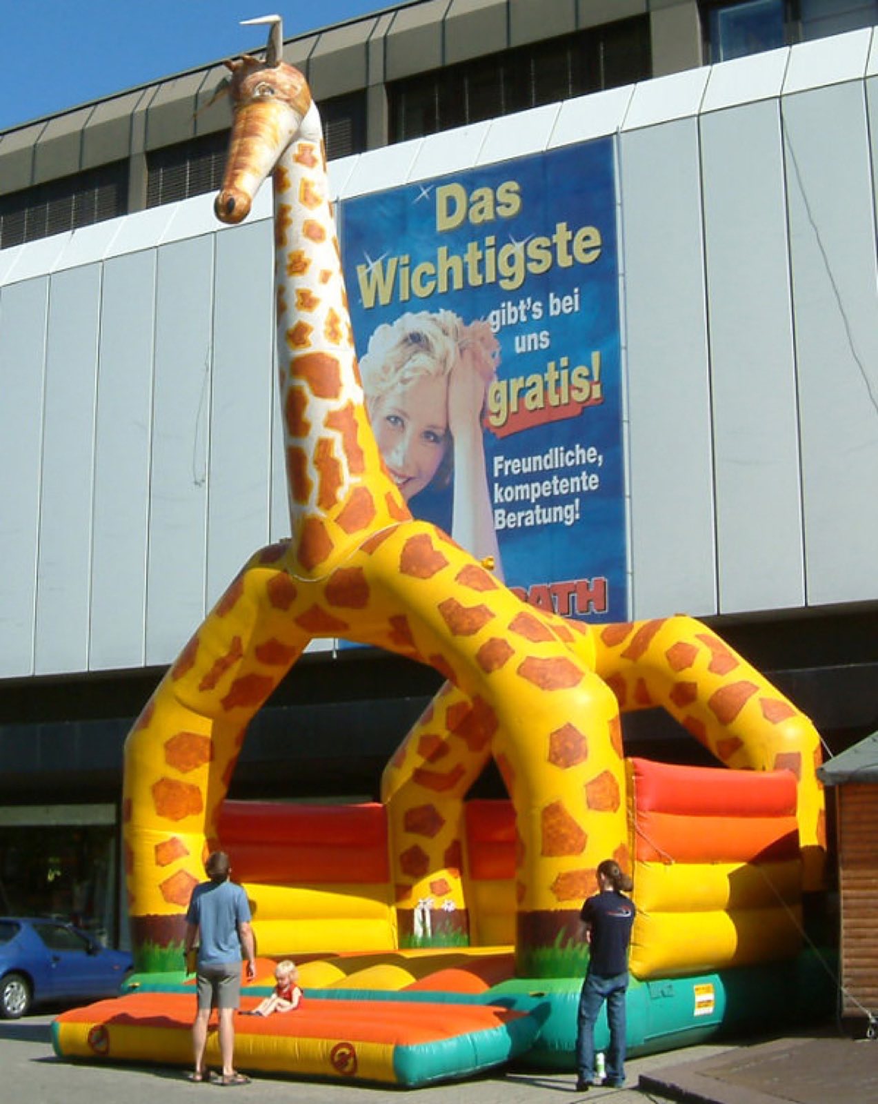 Hüpfburg Giraffe – Ansicht 5