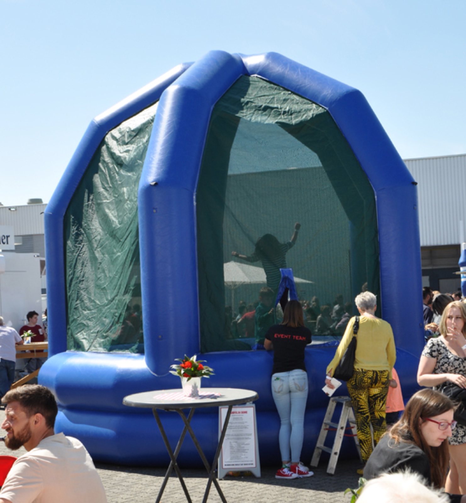 Trampolin Dome – Ansicht 2