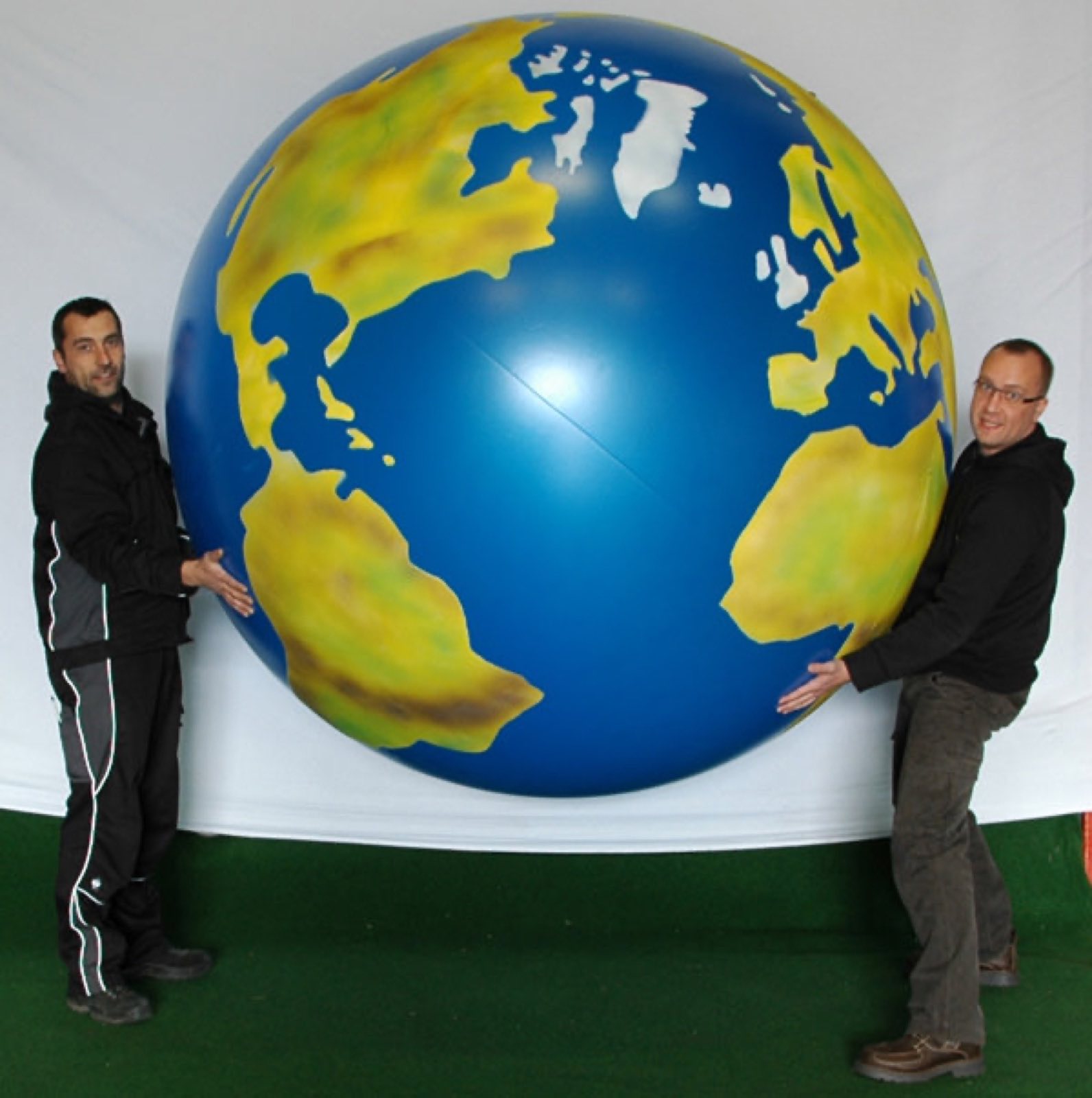 Ballon terrestre XXL 2 m – vue 3