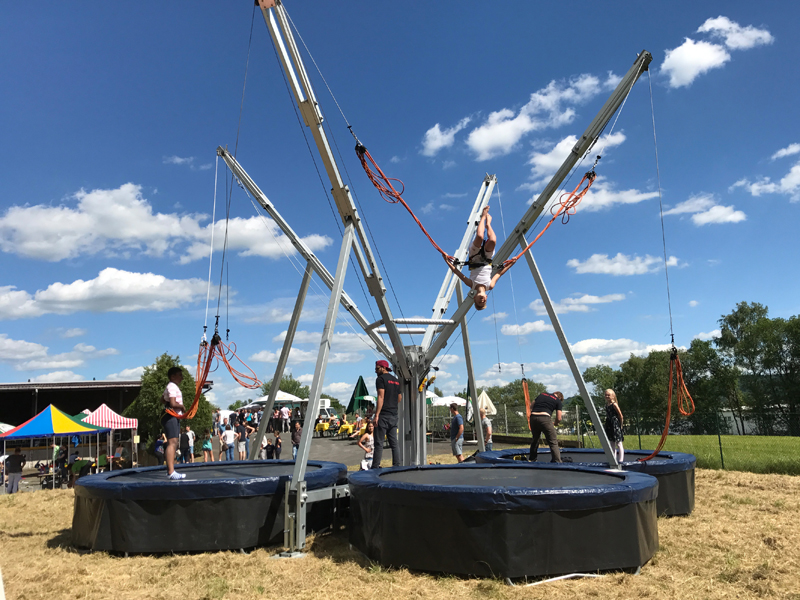 Quarter Jump Bungee Trampolin – Ansicht 7