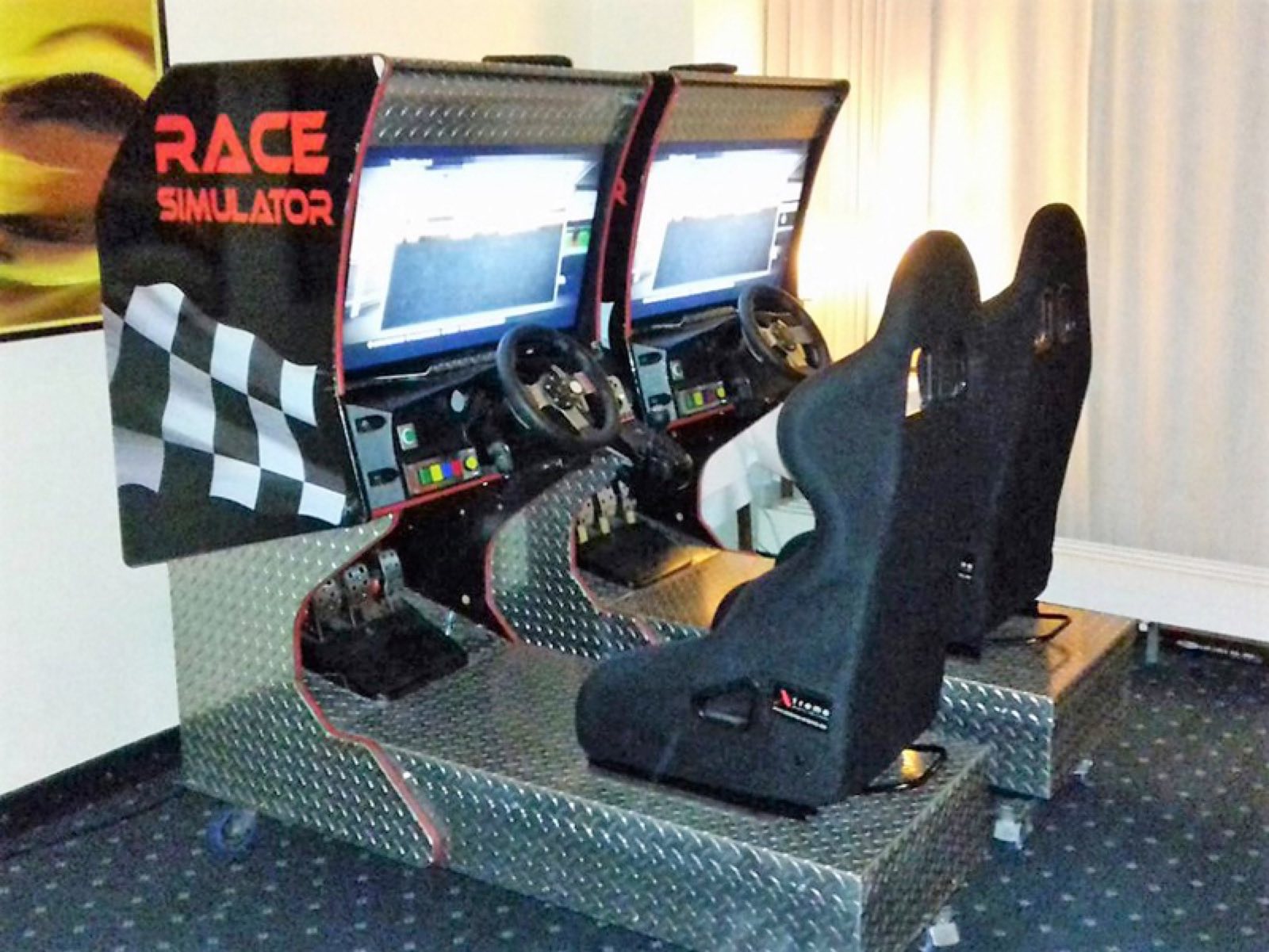 Race Simulator Doppel – Ansicht 3