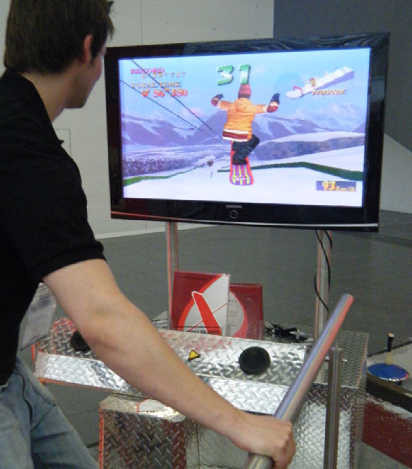 Snowboard Simulator – Ansicht 2