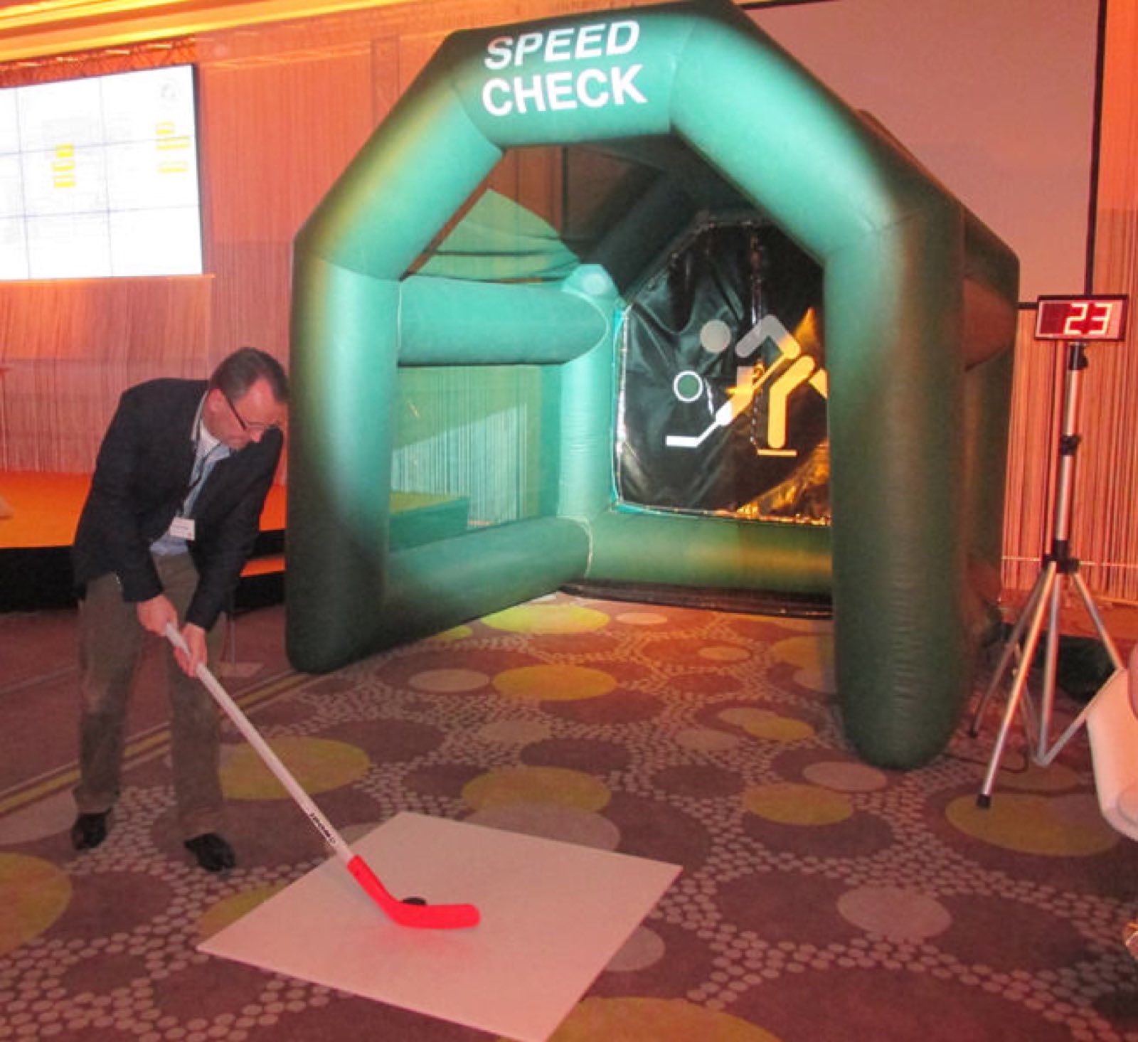 Speed Check Eishockey