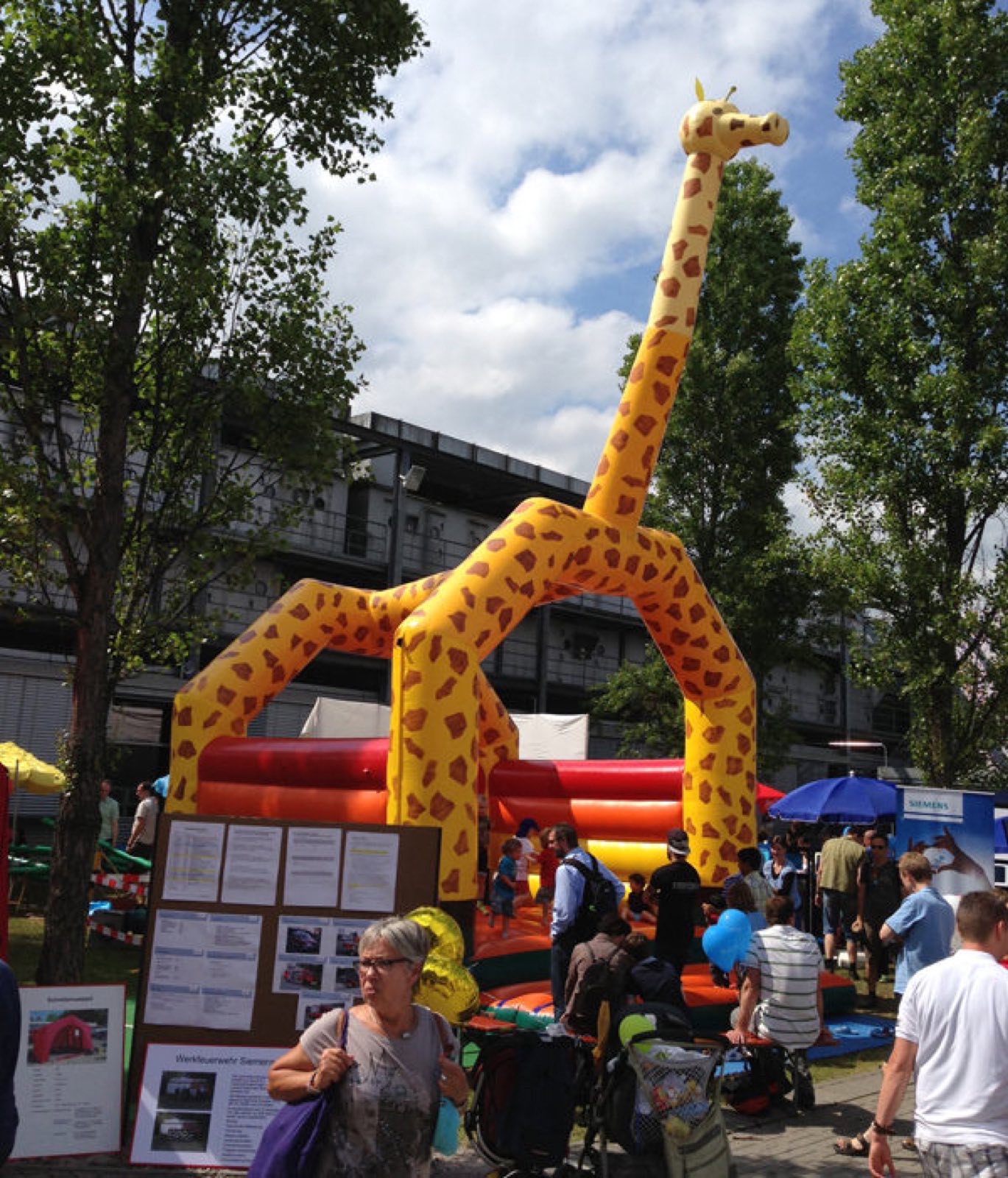 Hüpfburg Giraffe – Ansicht 4