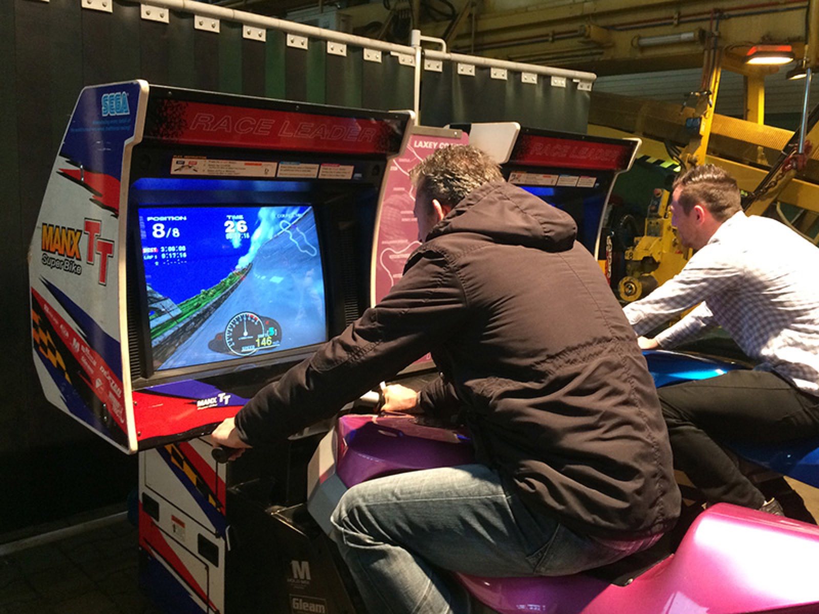 Motorrad Simulator Doppel – Ansicht 3