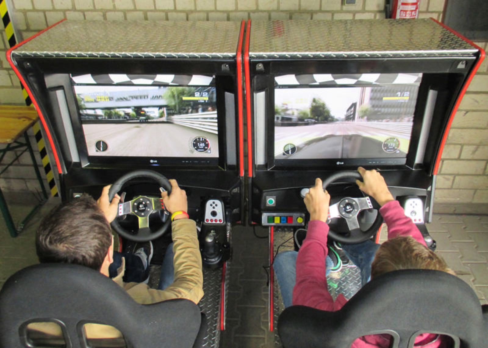 Race Simulator Doppel – Ansicht 2