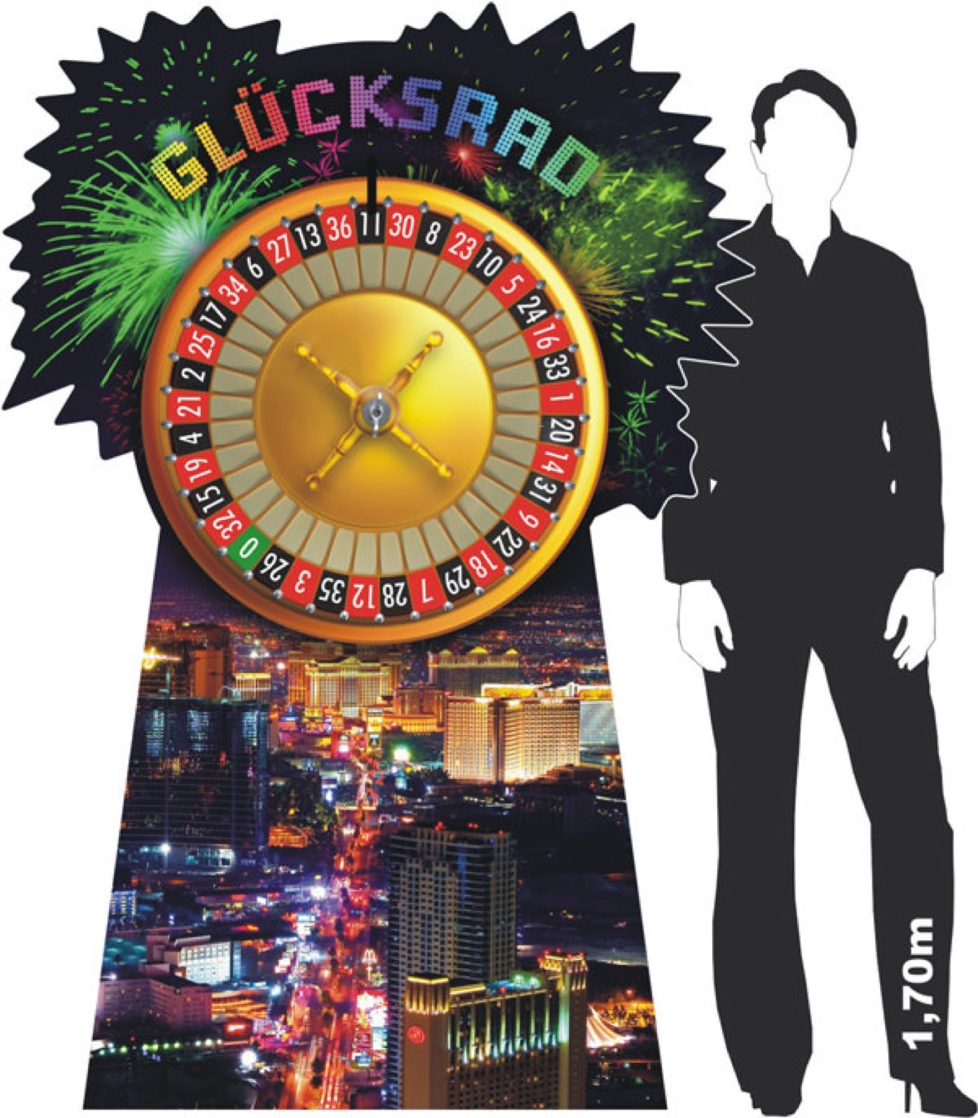 Glücksrad Las Vegas – Ansicht 3