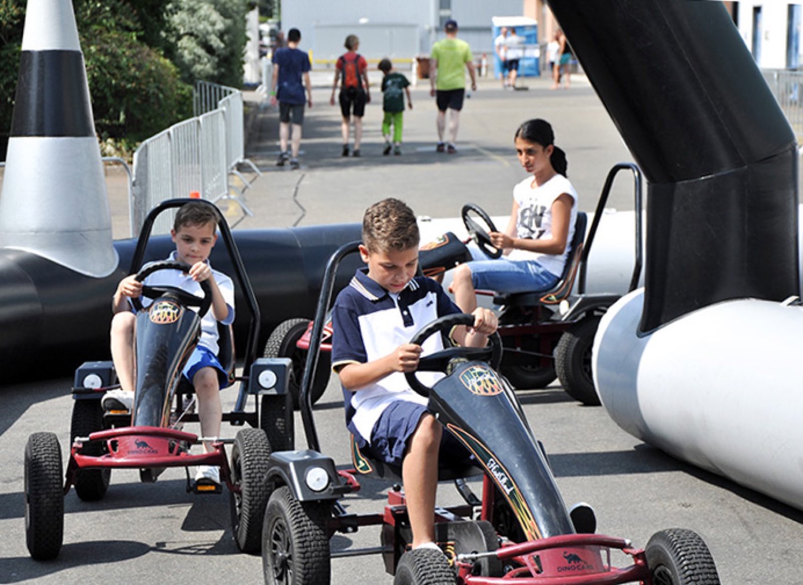 Tretkart Bahn – Ansicht 3