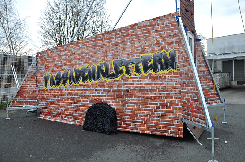 Fassadenklettern – Ansicht 9