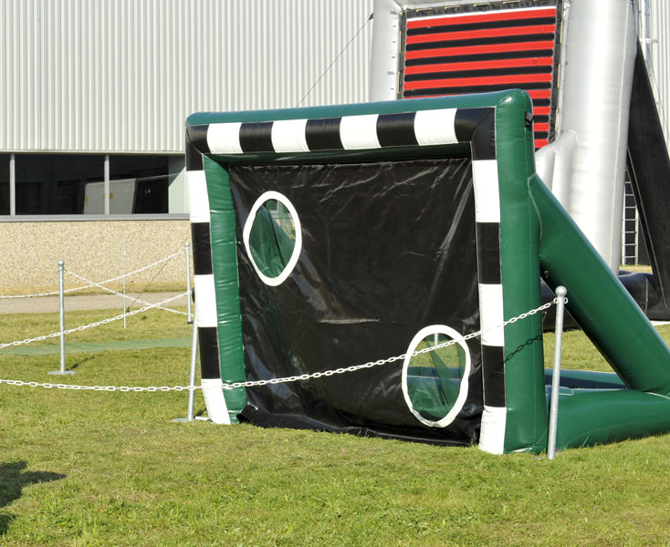 Mur de tir gonflable – vue 3