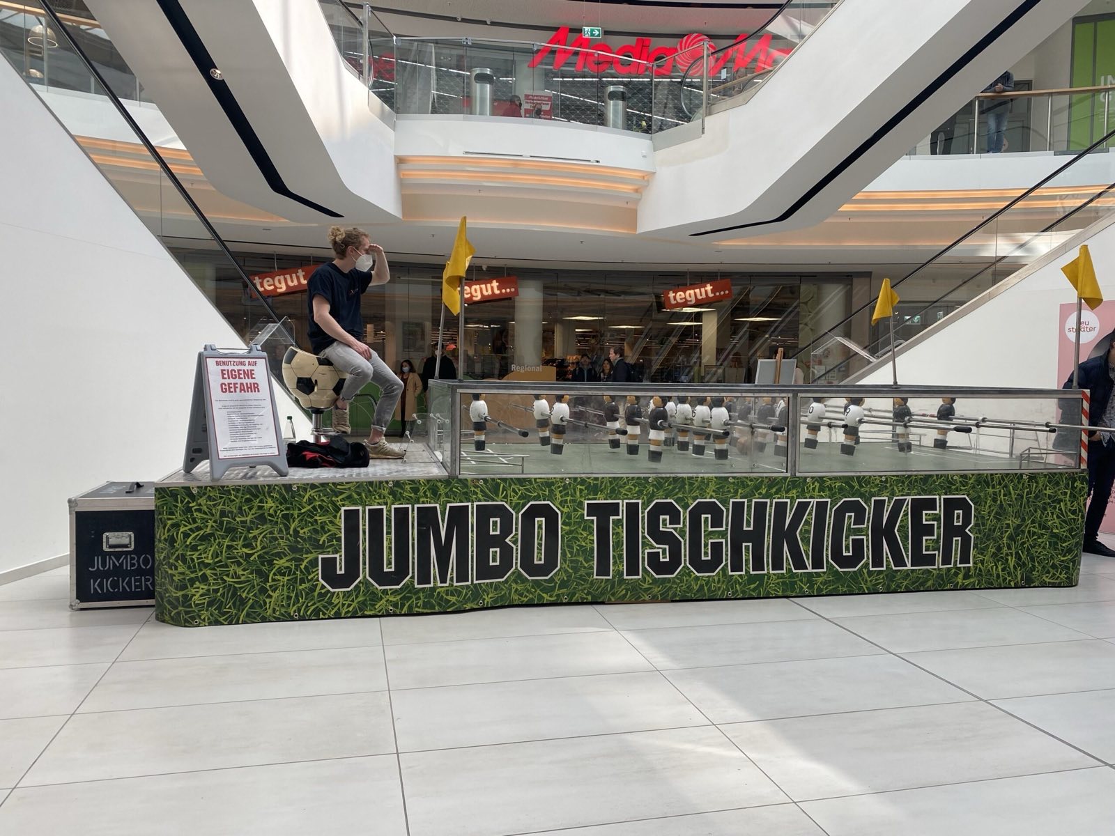 Jumbo Tischkicker – Ansicht 2