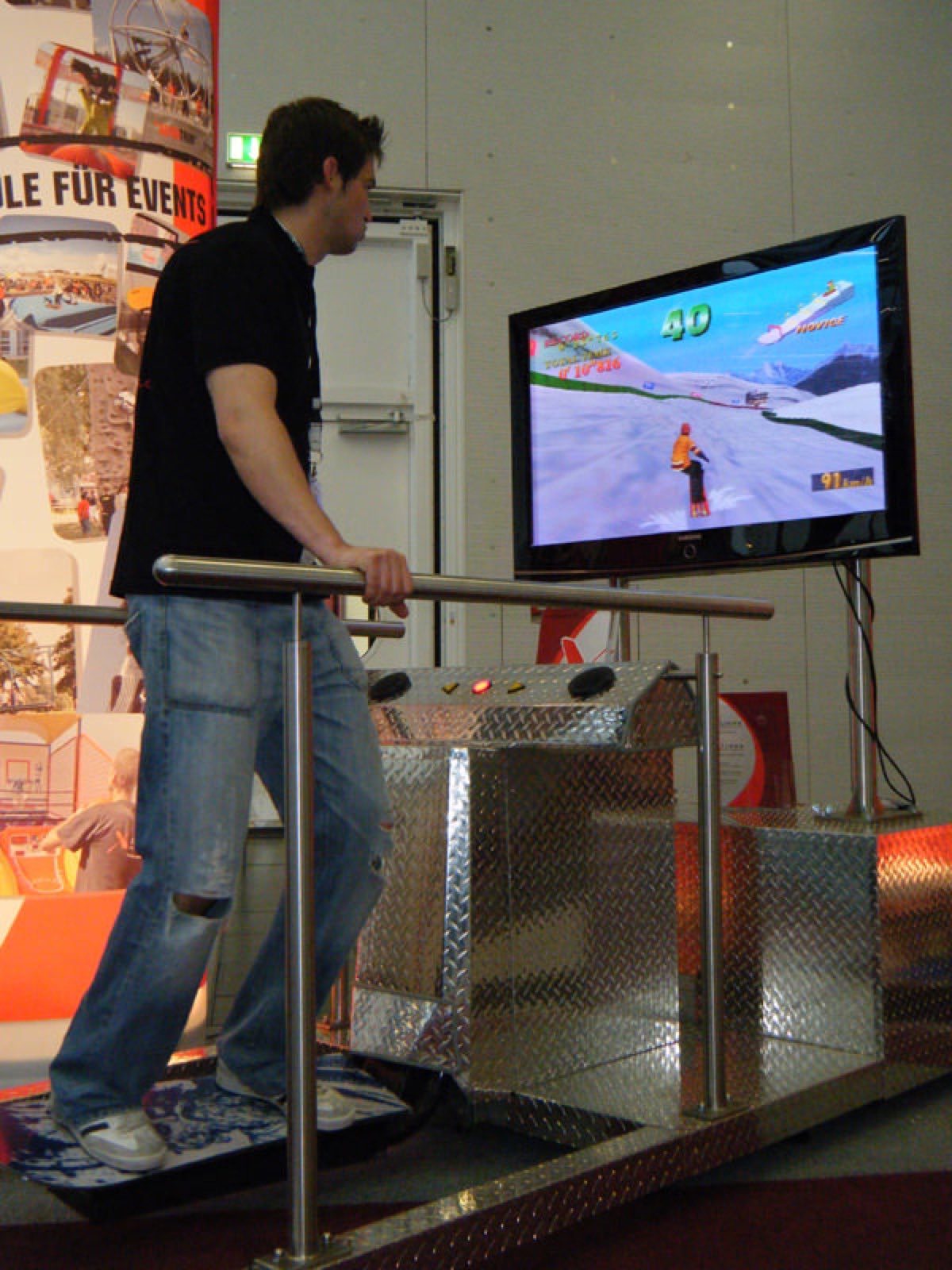 Snowboard Simulator – Ansicht 3