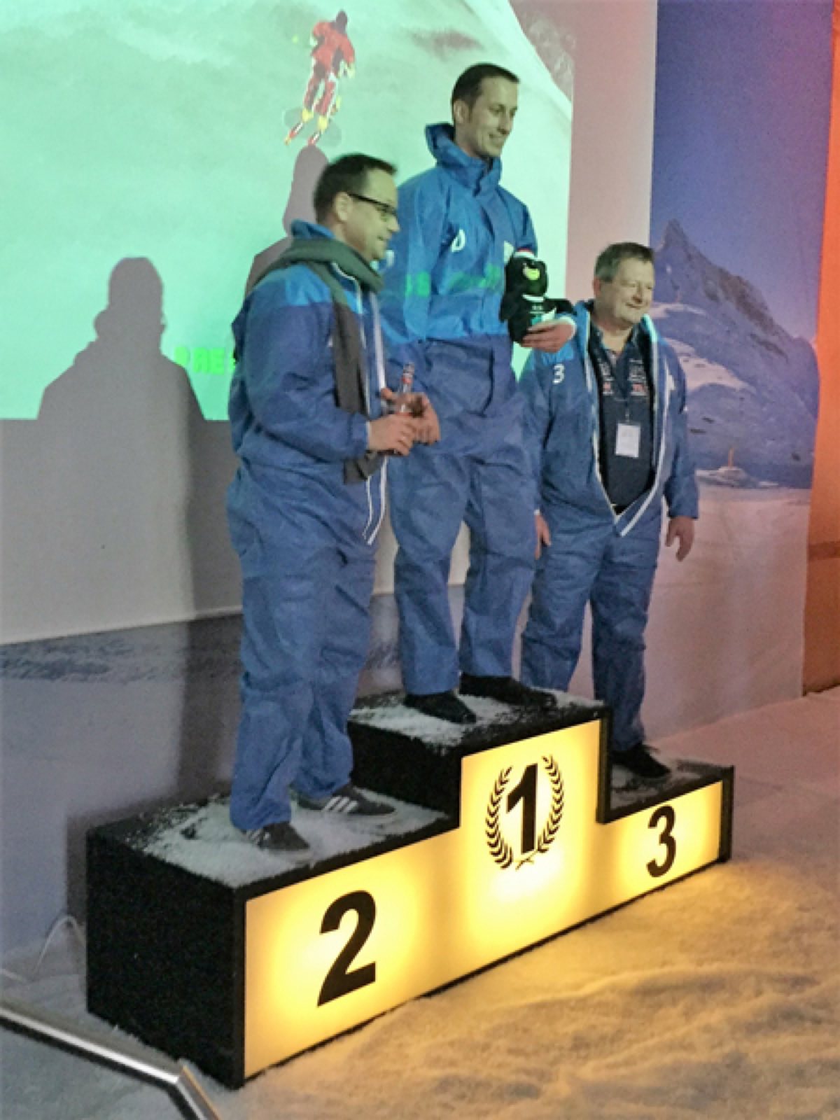 Podium des vainqueurs – vue 3