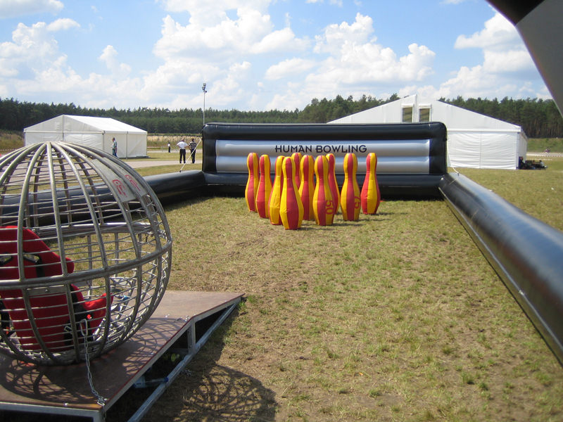 Human Bowling