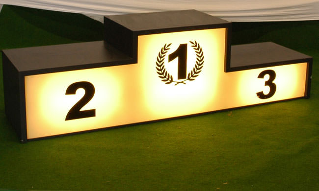 Podium des vainqueurs – vue 7