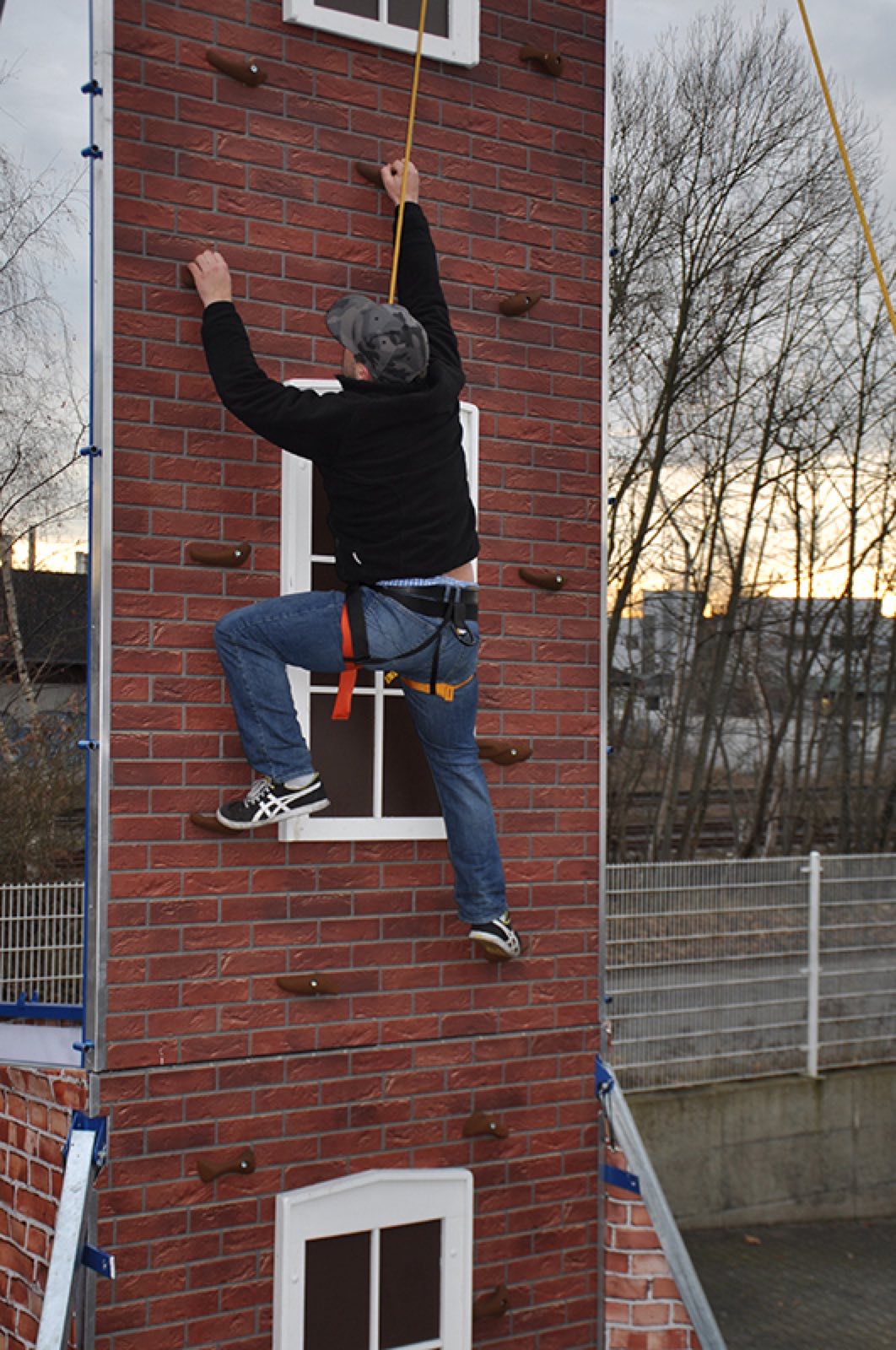 Fassadenklettern – Ansicht 4