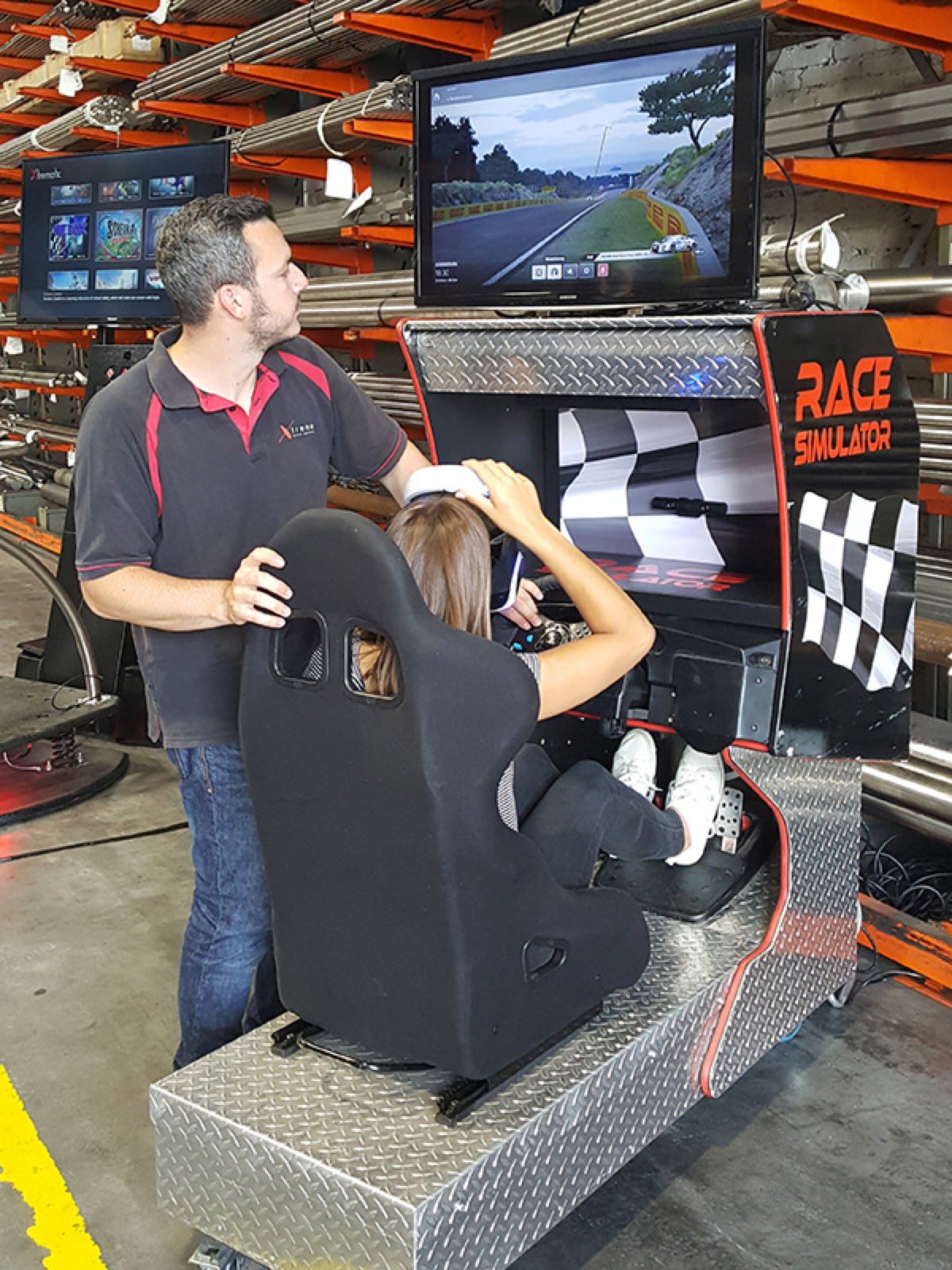 VR Race Simulator – Ansicht 4