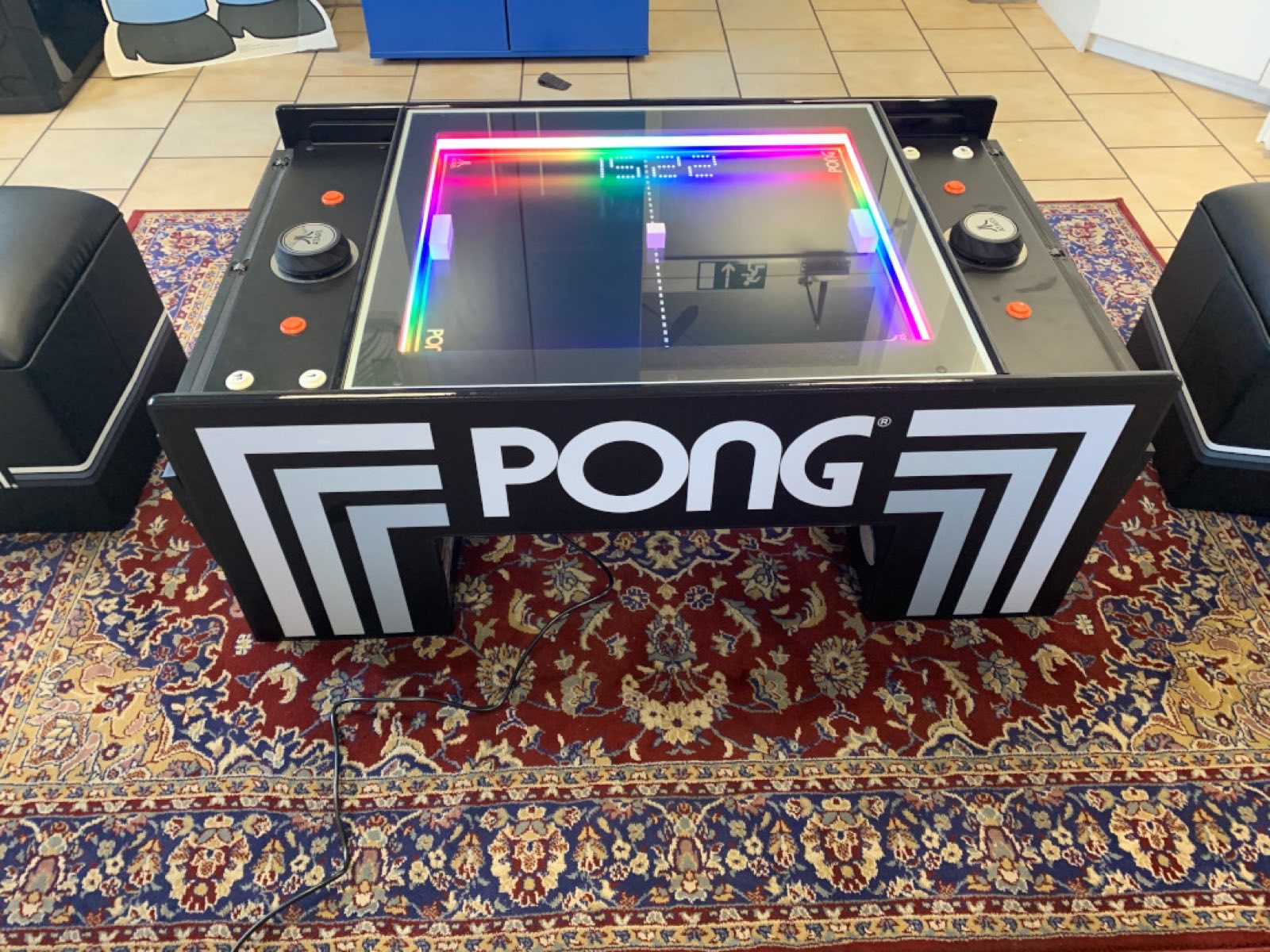 Atari PONG Retro-Spieltisch – Ansicht 4