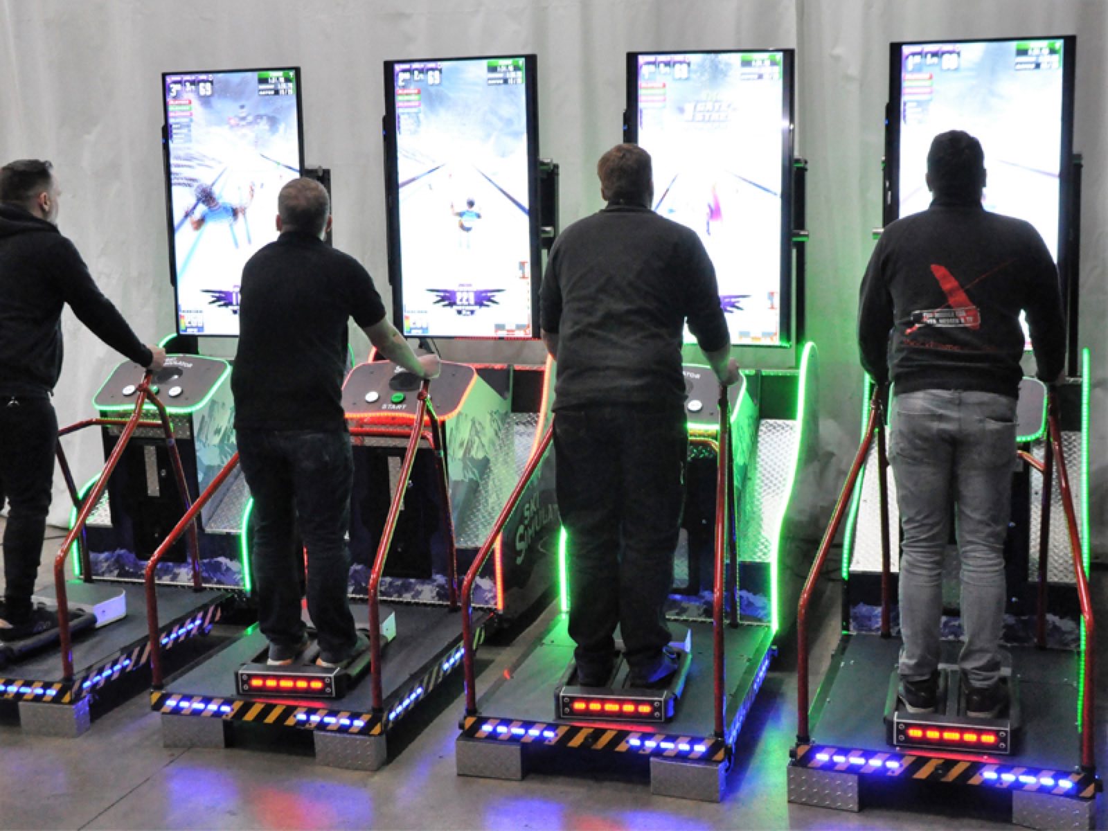 Ski Simulator Pro Doppel – Ansicht 3