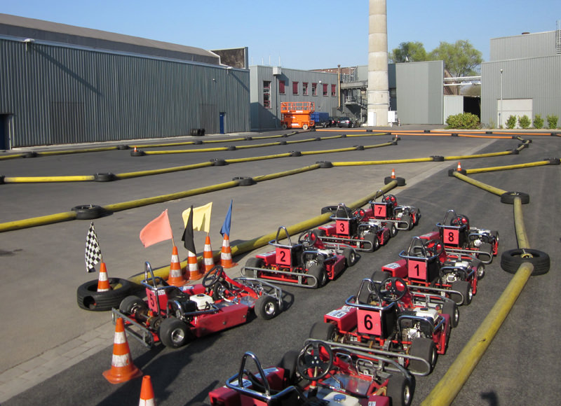 Mobile Go Kart Track Mieten