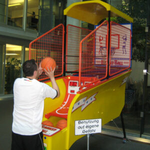 Pop Shot Basketball Anlage Verleih