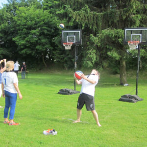 Basketballkörbe leihen