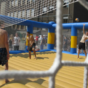 Beach-Volleyball-Feld zum mieten