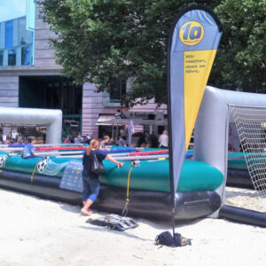 Beachflags am Human Kicker mieten