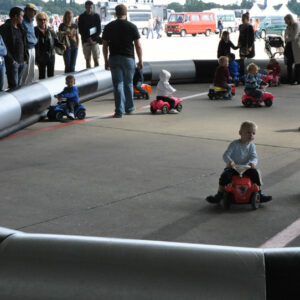 Bobbycar Rennbahn Mieten