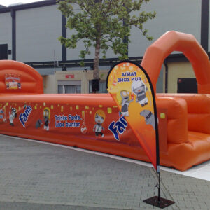 Bungee Run Firmenbranding