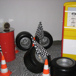 Rennsport Dekoration mieten