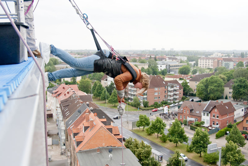 House Running mieten Abseiling Sky Running Events