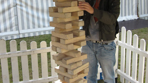 Jenga XXL Eventspiel