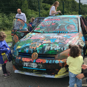 Kreativaktion Fingerfarben mieten
